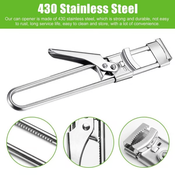 Adjustable Stainless Steel Jar  Opener