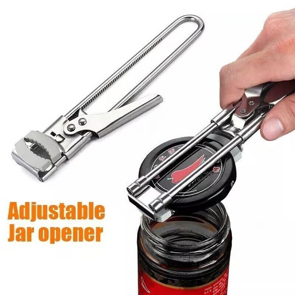 Adjustable Stainless Steel Jar  Opener